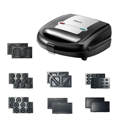 ساندویچ ساز چند کاره سوکانی مدل SK-B140 با ۸ صفحه استیل