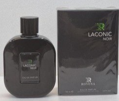 عطر ادکلن مردانه روونا لاگوست مشکی Laconic Noir حجم 100 میل ROVENA