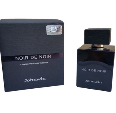 عطر ادکلن نویر دِ نویر مردانه جانوین لالیک مشکی Johnwin Noir de Noir