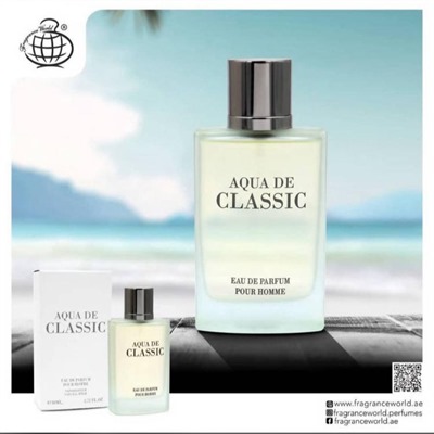 عطر مردانه فراگرنس ورد Aqua De Classic حجم ۸۰ میل “جورجیو آرمانی آکورا دی جیو اسنزا”