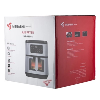 سرخ کن بدون روغن مباشی مدل ME-AF998