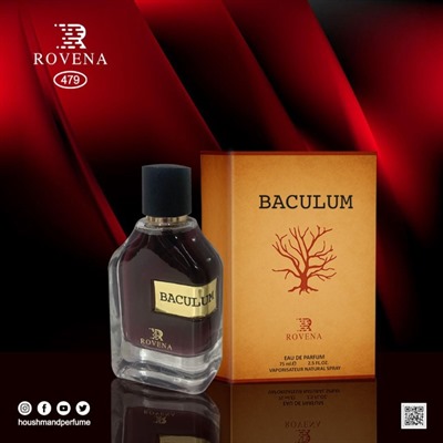ادکلن روونا مدل باکولوم رایحه اورتو پاریسی بوکانرا baculum ROVENA  کد 479
