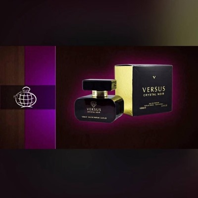 عطر ادکلن ورسوس ورساچه کریستال نویر مشکی فراگرنس ورد Fragrance world Versus crystal noir
