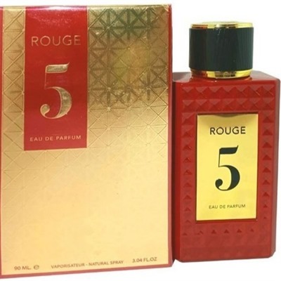 عطر زنانه مردانه فراگرنس ورد rouge 5 حجم ۹۰ میل “روزندو متئو شماره ۵