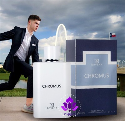 ادکلن چروموس مردانه روونا Rovena Chromus حجم 100میل کد 319 ROVENA