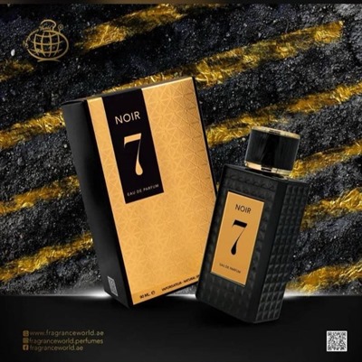 ادو پرفيوم اسپرت فراگرنس ورد مدل نویر 7 | Fragrance World Noir