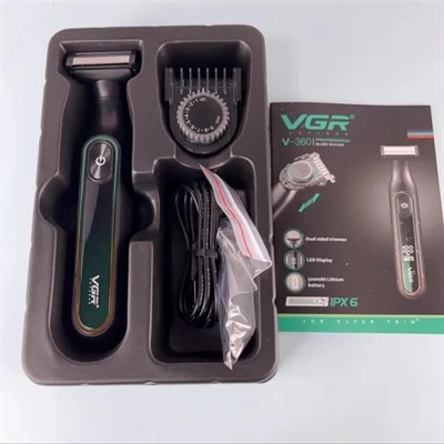 ماشین اصلاح ضد آب وی جی ار V-360