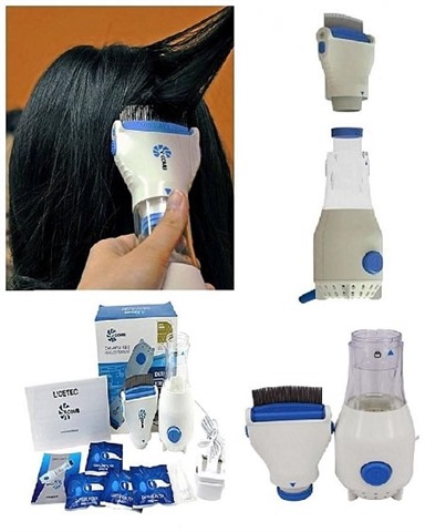  شانه الکتریکی شپش گیر از برند v-comb 