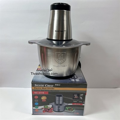 خردکن ۳.۵ لیتری سیلور کرست کاسه استیل sc-3110