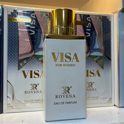 عطر ادکلن ویزا سفید زنانه 100 میل کد 591 ROVENA 
