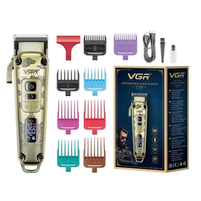 ماشین اصلاح موی سر و صورت وی جی ار مدل V-005