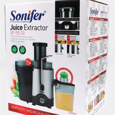آبمیوه‌گیری تک‌کاره سونیفر مدل SF-5519