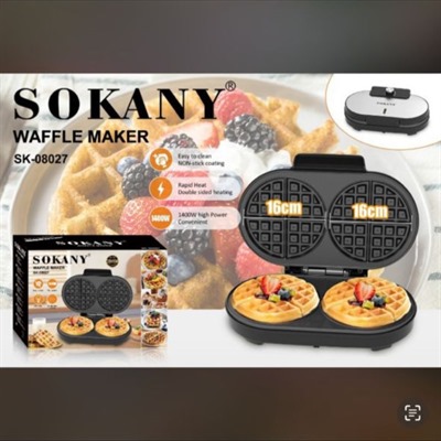 وافل ساز برقی سوکانی مدل SK-08027 SOKANY