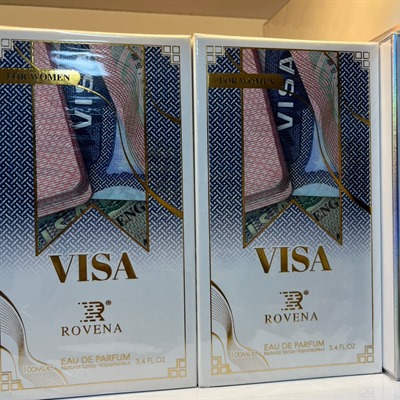 عطر ادکلن ویزا سفید زنانه 100 میل کد 591 ROVENA 