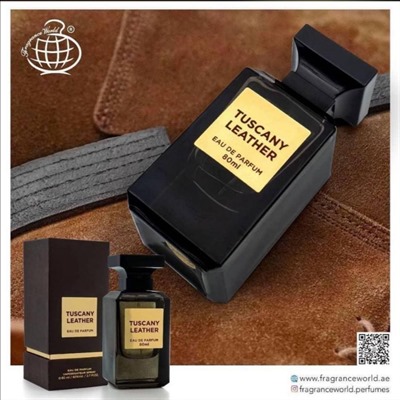 ادکلن تام فورد توسکان لدر فراگرنس ورد ۸۰ میل | Fragrance world Tuscany Leather