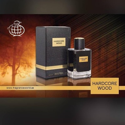 عطر ادکلن هارد کور وود فراگرنس ورد Fragrance world Hardcore Wood
