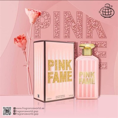 ادو پرفيوم زنانه فراگرنس ورد پینک فم | Fragrance World Pink Fame