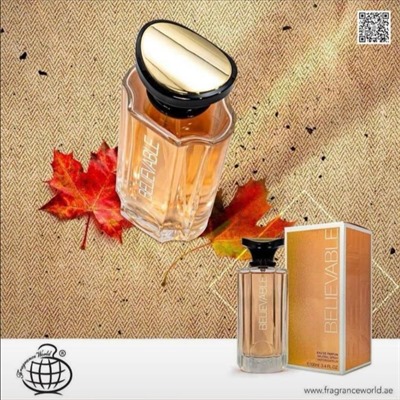 عطر ادکلن بلیوبل فراگرنس ورد Fragrance world Believable