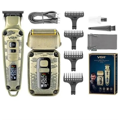 ماشین اصلاح سر و صورت دوقلو وی جی آر مدل V-641