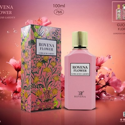 ادو پرفیوم زنانه Rovena Flower Gorgause Garden حجم 100 میلی لیتر